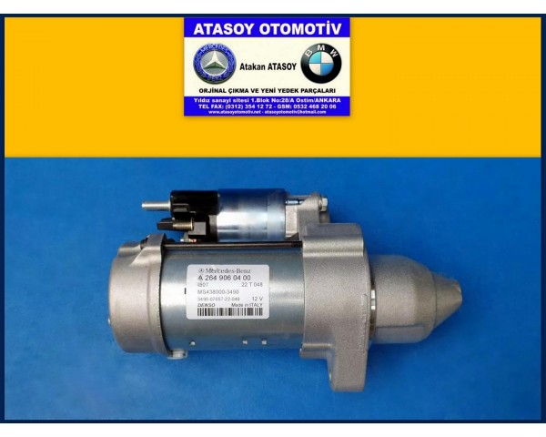 MERCEDES W213 E180 MARŞ DİNAMOSU A2649060400 2649060400 MS438000-3490 , A2649061900 2649061900 TE438000-4704 MERCEDES W205 C200 MARŞ DİNAMOSU W257 CLS MARŞ DİNAMOSU W238 E300 MARŞ DİNAMOSU